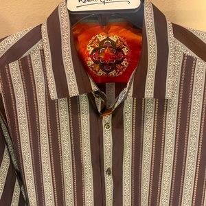 Men’s Robert Graham button down shirt